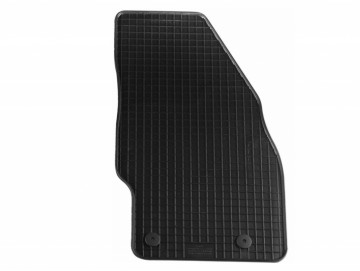 Floor mat Rubber Black suitable for OPEL Corsa D (2006-2014) / suitable for OPEL Corsa E (2014-)