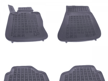 Floor mat Rubber Black suitable for HYUNDAI Santa Fe 2007-2012