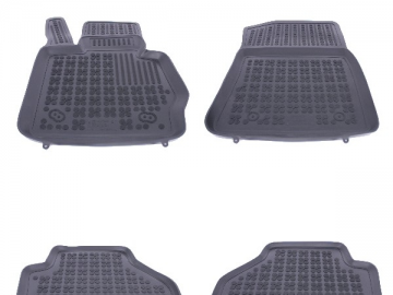 Floor mat Rubber Black suitable for BMW X3 F25 (2011-2017), X4 F26 (2014-2018)
