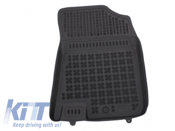 Floor mat Rubber Black suitable for HYUNDAI I20 GB 2014+