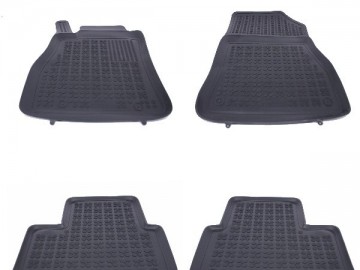 Floor mat Rubber Black suitable for NISSAN Juke 2010-2019