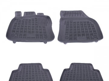 Floor mat Rubber Black suitable for VW Tiguan II 2015+