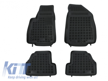 Floor mat black fits to CHEVROLET Trax 2013-; suitable for OPEL Mokka 2012- 