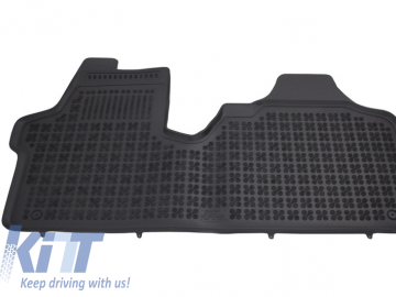 Floor mat black fits to/ Citroen Jumpy II Fiat Scudo II suitable for PEUGEOT Expert II