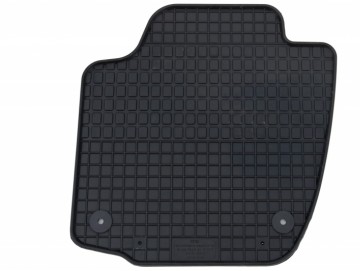 Floor mat black fits to SEAT Toledo (2013-2018) suitable for SKODA Rapid (2012-) Rapid Spaceback