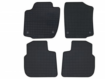 Floor mat black fits to SEAT Toledo (2013-2018) suitable for SKODA Rapid (2012-) Rapid Spaceback