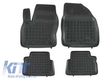 Floor mat black fits to suitable for FORD C-Max I/II 2003-, Grand C-Max 2010- 