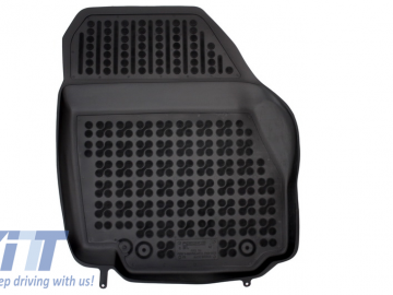 Floor mat black fits to/ suitable for FORD Galaxy, S-Max 2006-2015