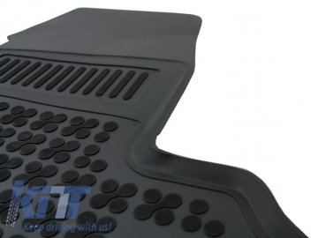 Floor mat black fits to suitable for FORD TOURNEO CUSTOM (2013-2018) TRANSIT CUSTOM (2012-) TRANSIT VIII (2013-)