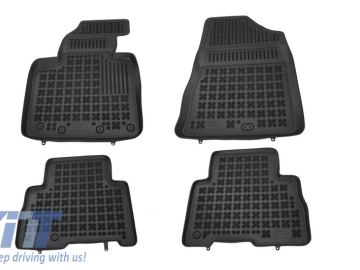 Floor mat black fits to/ suitable for KIA Sorento II 2012-2014 