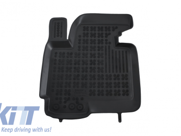 Floor mat black fits to/ suitable for KIA Sportage III 2010-2016 