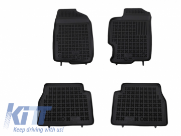 Floor mat black fits to suitable for MAZDA 6 I 2002 - 2008, 6 II 2008 - 2012