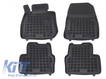 Floor mat black fits to/ suitable for MAZDA CX3 2014- Floor mat