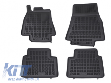 Floor mat black fits to/ suitable for MERCEDES W245 B-Class 2005-2011 