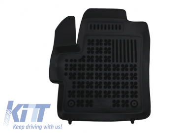 Floor mat black fits to/ suitable for CHEVROLET Spark 2005-2009 