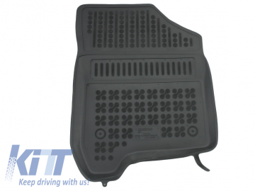 Floor mat black fits to/ suitable for CITROEN C3 Picasso 2009-2016 