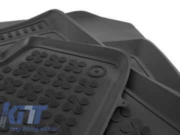 Floor mat black fits to suitable for CITROEN C5 2001-2008 