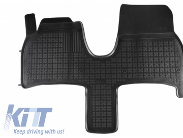 Floor mat black fits to suitable for Citroen C8 (2002-2014) Fiat ULYSSE II (2002-2010) Lancia PHEDRA (2002-2010) Peugeot 807 (2002-2014)
