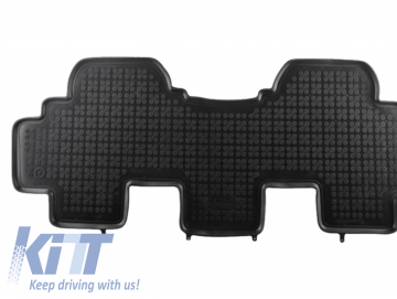 Floor mat black fits to suitable for Citroen C8 (2002-2014) Fiat ULYSSE II (2002-2010) Lancia PHEDRA (2002-2010) Peugeot 807 (2002-2014)