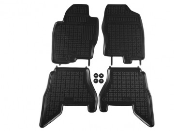 Floor mat black suitable for NISSAN Pathfinder III 2008-2013