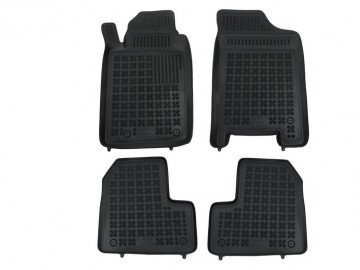 Floor mat black suitable for PEUGEOT 206, 206 SW 1998-2009, 206+ 2009-
