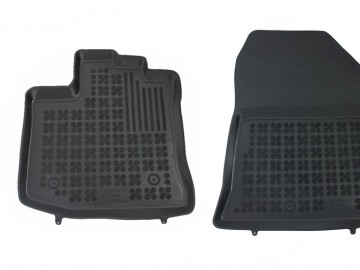 Floormat black front suitable for DACIA Dokker Van2012-