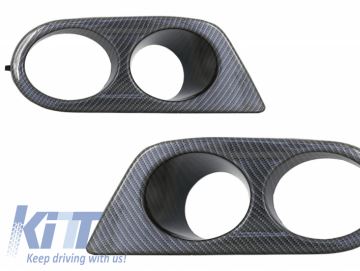 Fog Lights Air Duct Covers suitable for BMW 3 Series E46 (1998-2005) M3 H-Design Carbon Film