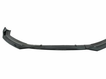 Front Bumper Add-On Spoiler Lip suitable for AUDI A5 F5 (2017-2019) S-Line Look Piano Black