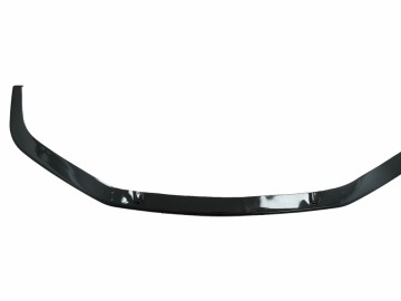 Front Bumper Add-on Spoiler Lip suitable for VW Transporter T6 SPORTLINE (2015-up) Glossy Black