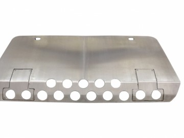 Front Bumper Aluminum Skid Plate Off Road Package Under Run Protection suitable for MERCEDES G-Class W463 (1989-2017) 4x4 Design