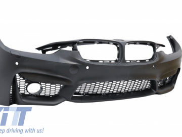 Front Bumper BMW 3 Series F30 F31 Non LCI & LCI (2011-2018) M3 Sport EVO Design With Housing suitable for Fog Lights