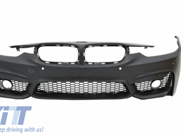 Front Bumper BMW 3 Series F30 F31 Non LCI & LCI (2011-2018) M3 Sport EVO Design With Housing suitable for Fog Lights