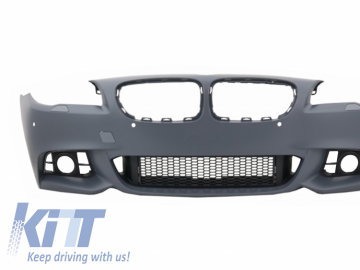Front Bumper BMW 5 Series F10 F11 LCI (2015-up) M-Technik Design Without Fog Lamps