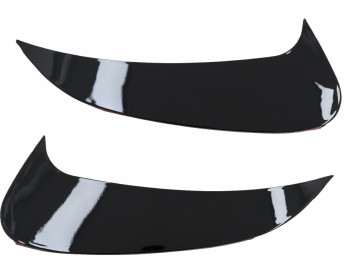 Front Bumper Flaps Side Fins Flaps suitable for Mercedes C Class W206 (2021-Up) ONLY FOR AMG LINE BUMPERS