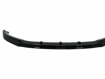 Front Bumper Lip Extension Spoiler suitable for VW Transporter Multivan Caravelle T5 Facelift (2010-2015) Standard Bumper