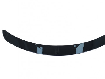 Front Bumper Lip Spoiler suitable for BMW 3 Series E90 E91 LCI M-Tech (2008-2011) Limo Touring Piano Black