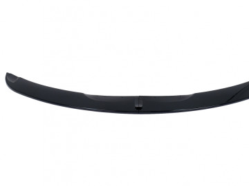 Front Bumper Lip Spoiler suitable for BMW 3 Series E90 E91 LCI M-Tech (2008-2011) Limo Touring Piano Black