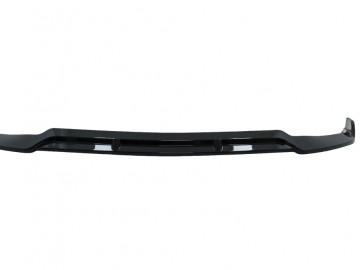 Front Bumper Lip suitable for Mercedes C-Class W205 S205 A205 C205 Facelift (2019-up) Piano Black