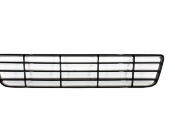 Front Bumper Lower Middle Grille suitable for VW Golf VI Golf 6 (2008-2013) with Fog Lamp Covers R20 Design