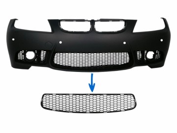 Front Bumper Middle Lower Grille suitable for BMW 3 series E90 E91 Pre-LCI (2004-2008) M3 Look