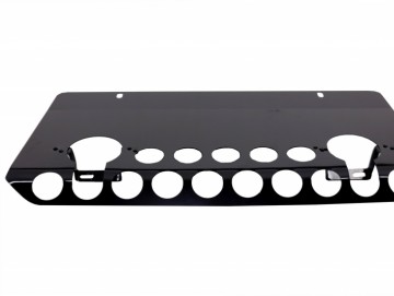 Front Bumper Skid Plate Off Road Package Under Run Protection suitable for MERCEDES Benz G-class W463 (1989-2017) A-Design Shiny Black Edition