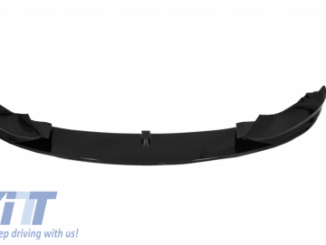 Front Bumper Spoiler Lip suitable for BMW 4 Series F32 F33 F36 Coupe Cabrio Grand Coupe (2013-03.2019) M-Performance Piano Black