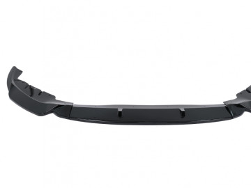 Front Bumper Spoiler Lip suitable for BMW 5 Series G30 G31 LCI (07.2020-up) M Sport Design Piano Black