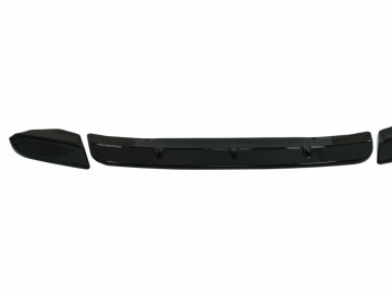 Front Bumper Spoiler Lip suitable for BMW X3 G01 (2018-Up) Piano Black