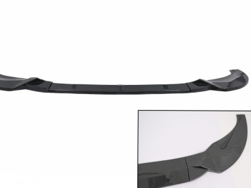 Front Bumper Spoiler Lip suitable for BMW X3 G01 X4 G02 (2018-2020) M Sport Carbon Film Coating