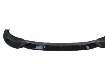 Front Bumper Spoiler Lip suitable for BMW X3 G01 X4 G02 (2018-2020) M Sport Piano Black