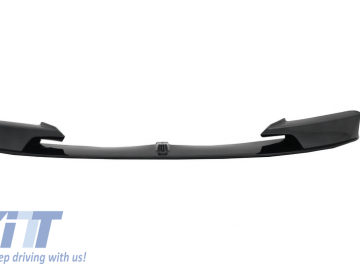 Front Bumper Spoiler Splitter suitable for BMW 3 Series F30/F31 (2011-) M-Performance Carbon Film Coating