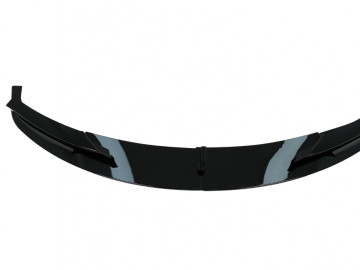 Front Bumper Spoiler suitable for BMW 3 Series F30 Sedan F31 Touring (2011-2019) Piano Black