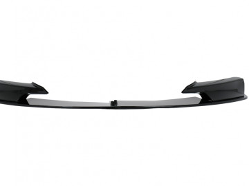 Front Bumper Spoiler suitable for BMW 3 Series F30 Sedan F31 Touring (2011-2019) Piano Black