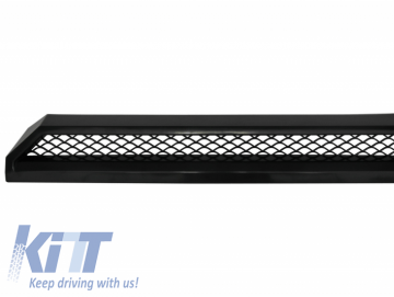 Front Bumper Upper Spoiler Lip Carbon suitable for Mercedes W463 G-Class (1989-up) B-Design Real Carbon